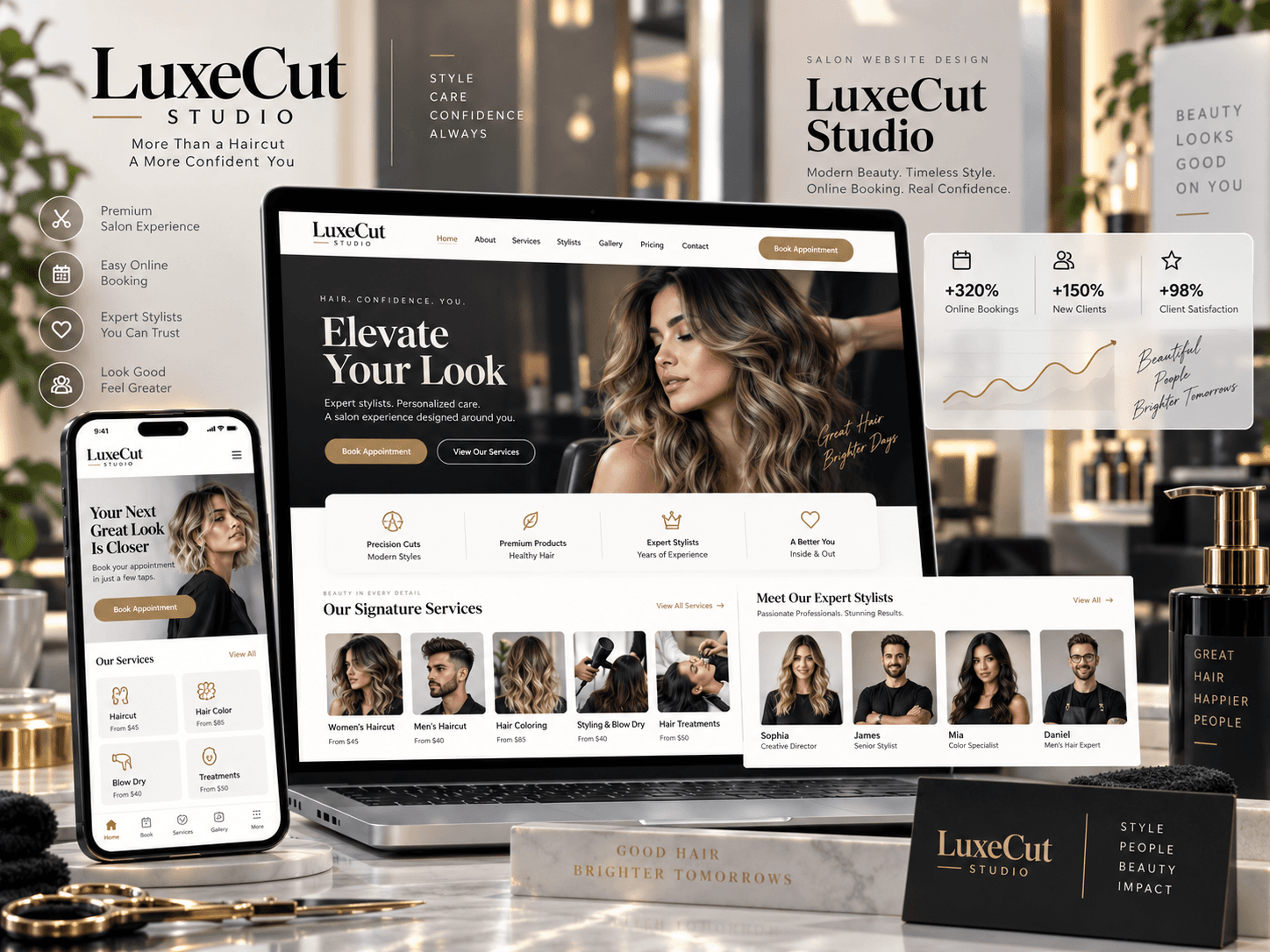 LuxeCut Studio