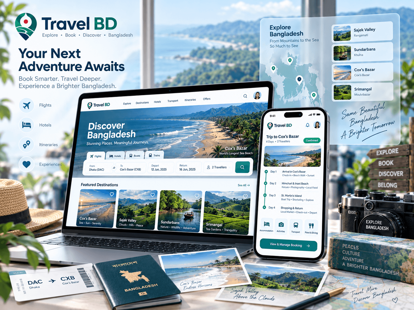 Travel BD interface detail